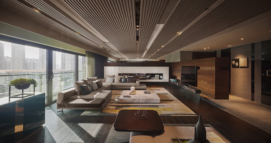 室內設計參考案例:建坪112坪實景