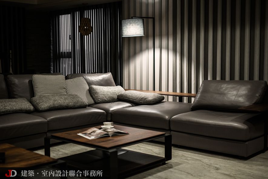 室內設計參考案例：自然人文風格 建坪 130坪實景